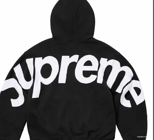 L Back S Sweatshirt LOGO Grey XL LOGO JACQUARD SWEATSHIRT Big HOODED Black BIG M Hoodie 0522